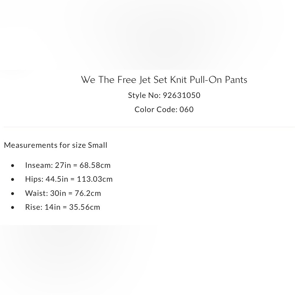 NWT Free People We the Free Jet Set Knit Pull On Pants in Brick Combo New $168 - Picture 6 of 7
